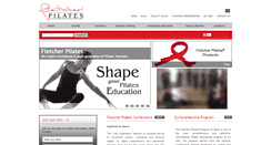 Desktop Screenshot of fletcherpilates.com
